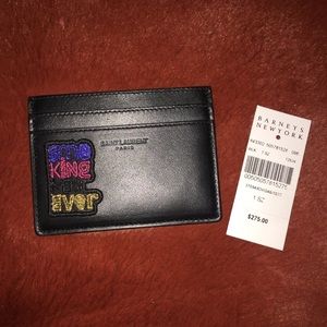 NWT SAINT LAURENT CARDHOLDER